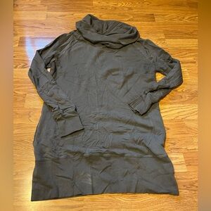 Merona Grey Cowlneck Tunic Sweater - L